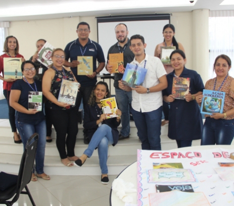 Educadores do AM recebem formação do projeto Espaço de Leitura Sesc