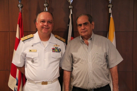 Presidente do Sistema Fecomércio Amazonas recebe a visita do Comandante do 9º Distrito Naval