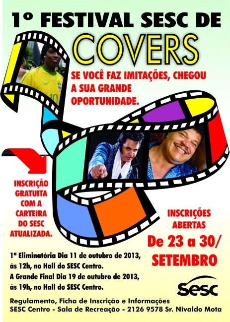 Inscrições abertas para o I Festival de Covers do Sesc Amazonas