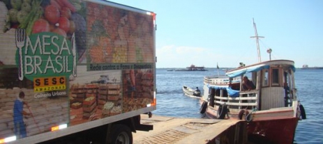 Mesa Brasil inicia ano com 20 toneladas de alimentos arrecadados