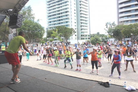 Sesc promoveu evento gratuito na Ponta Negra em comemoração ao Dia Mundial da Saúde