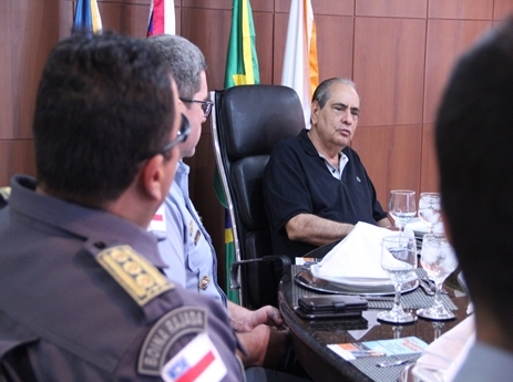 Presidente da Fecomércio AM recebe comandante-geral da Polícia Militar do AM