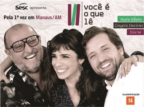 Sesc AM apresenta Você é o que lê em Manaus
